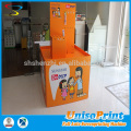Hot sell folding corrugated cardboard display box display stands